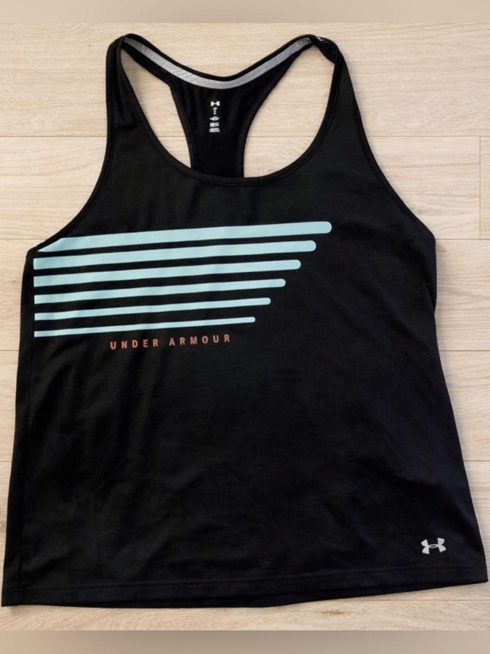 Under Armour Racerback Athletic Heat Gear Lightweight Tank Top Size Large